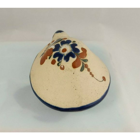 Vintage TONALA MEXICO Pottery FOLK ART Tortoise / Turtle Hand Painted - Picture 6 of 8